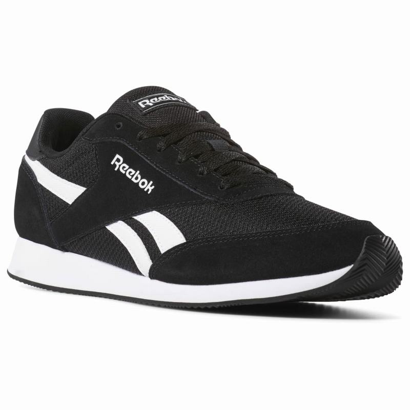 Tenisi Reebok Royal Classic Jogger 2 Barbati Negrii/Albi Romania JX7632GP